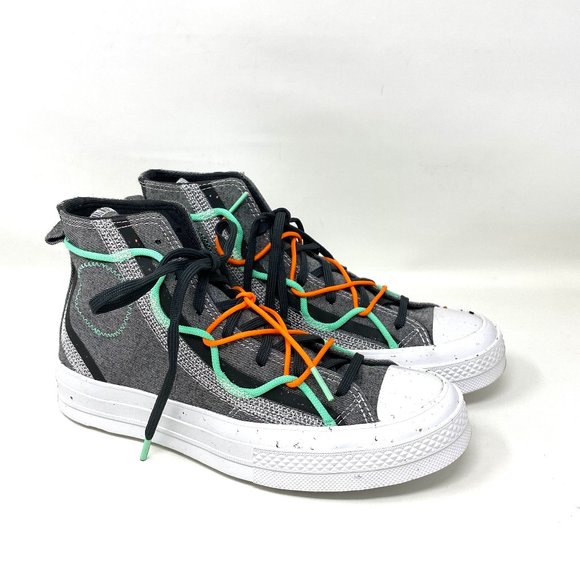 Converse Shoes - 💖MEGA SALE💖Converse Women  170948C RENEW Chuck 70 HI Ash Storm Wind White Gray